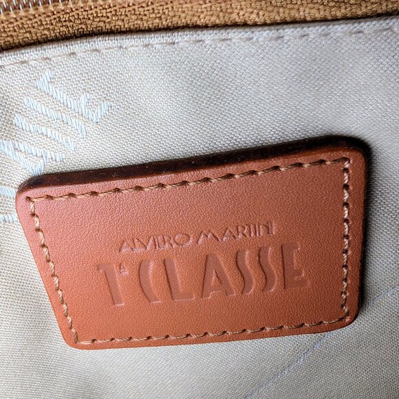 Alviero Martini 1A Classe Geo Classic World Map Zip-Top Tote Bag - Picture 10 of 13